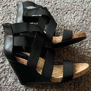 BCBG max brand new, never worn wedges